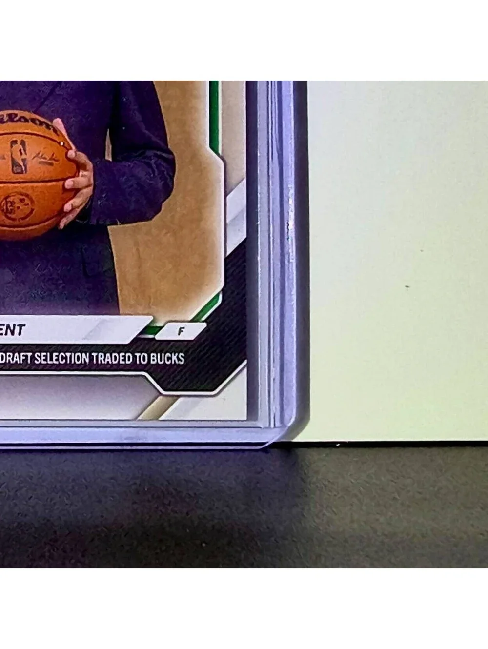 Nate Ament Rookie 2026-27 Topps NBA Draft #NAME Card Milwaukee Bucks